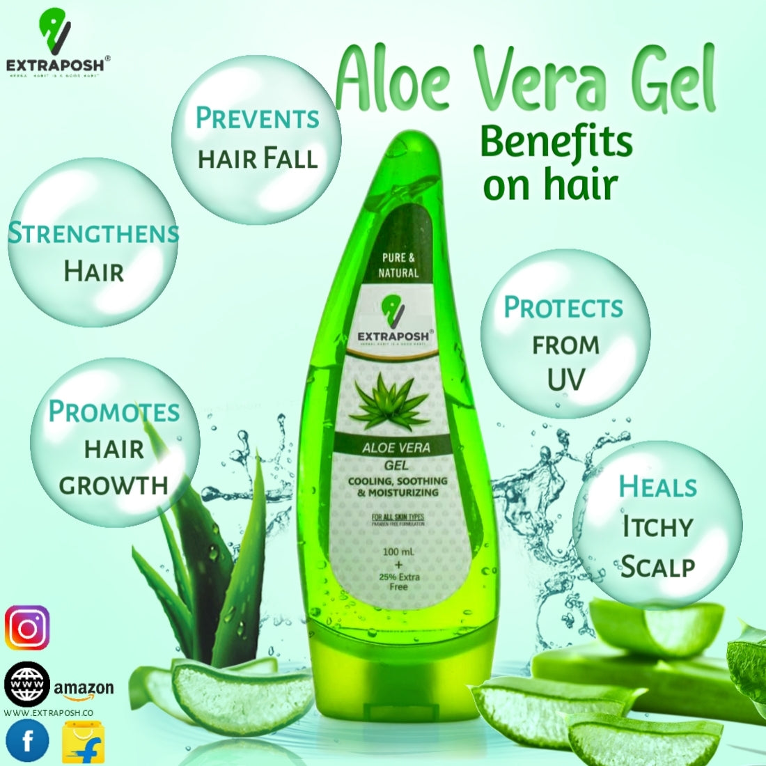 EXTRAPOSH ALOE VERA GEL