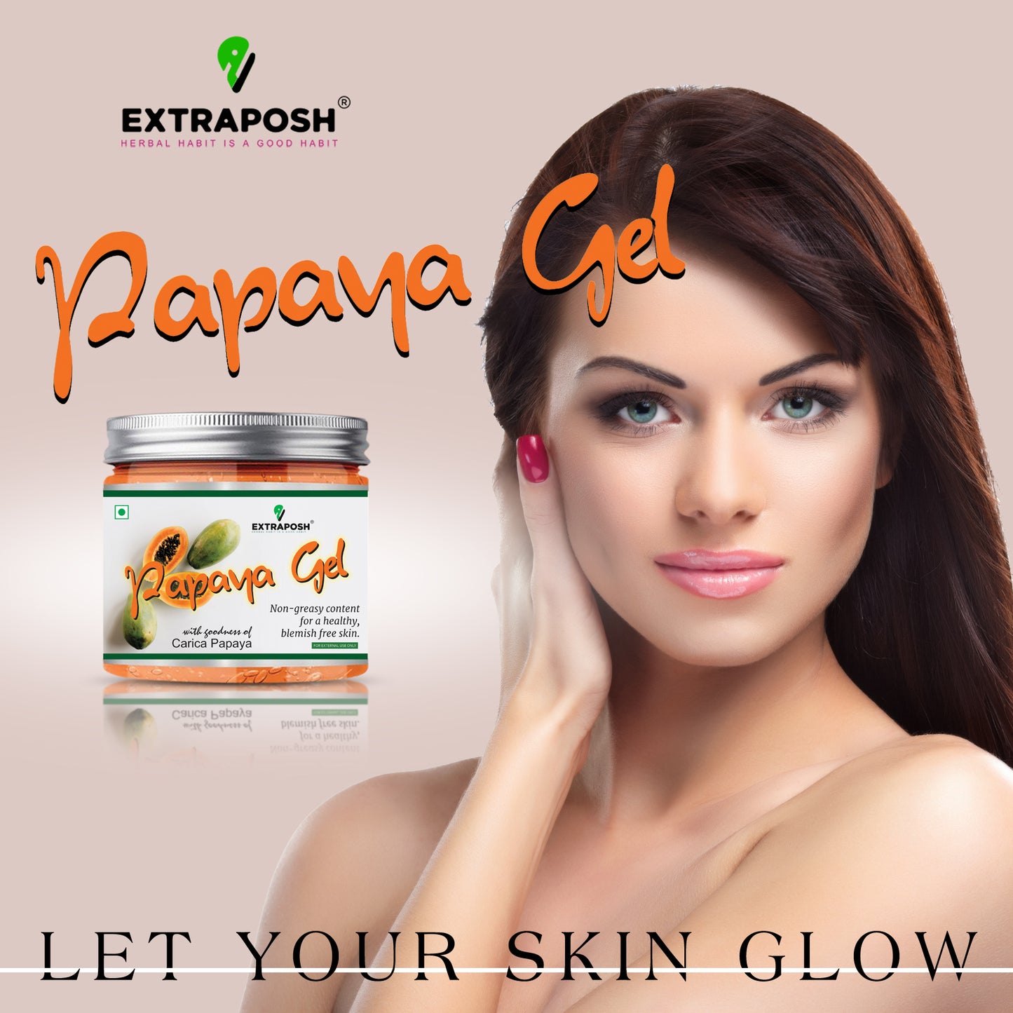 SKIN BLEMISHING AND NOURISHING PAPAYA GEL