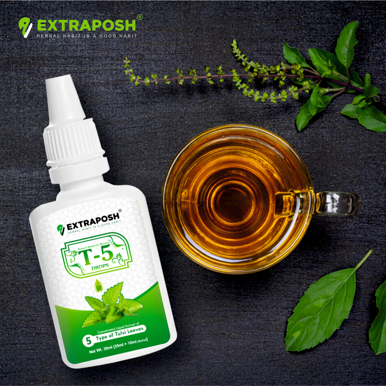 Organic Tulsi Ark Immunity Booster for a Healthy Lifestyle