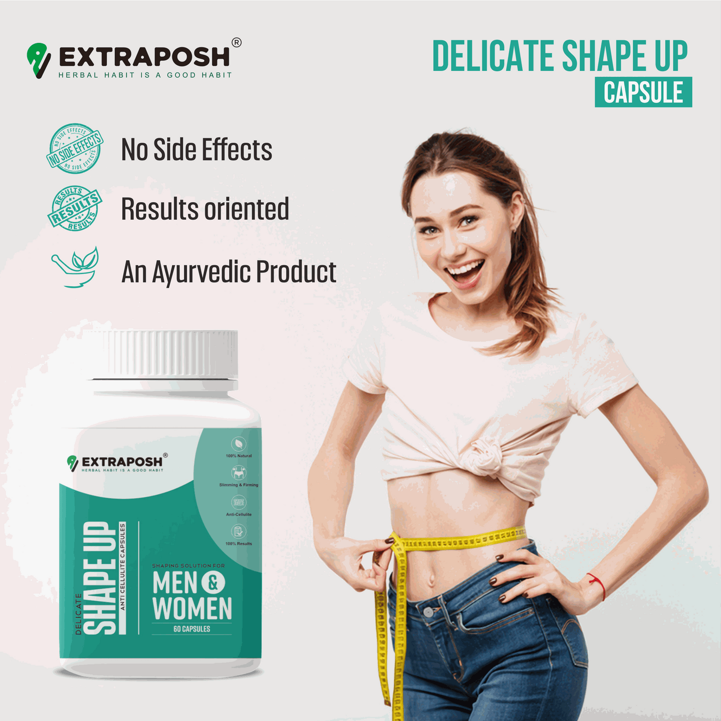 FAT GO SLIMMING DELICATE SHAPE UP CAPSULES NO SIDE EFFECTS RESULTS ORIENTED AN AYURVEDIC PRODUCT