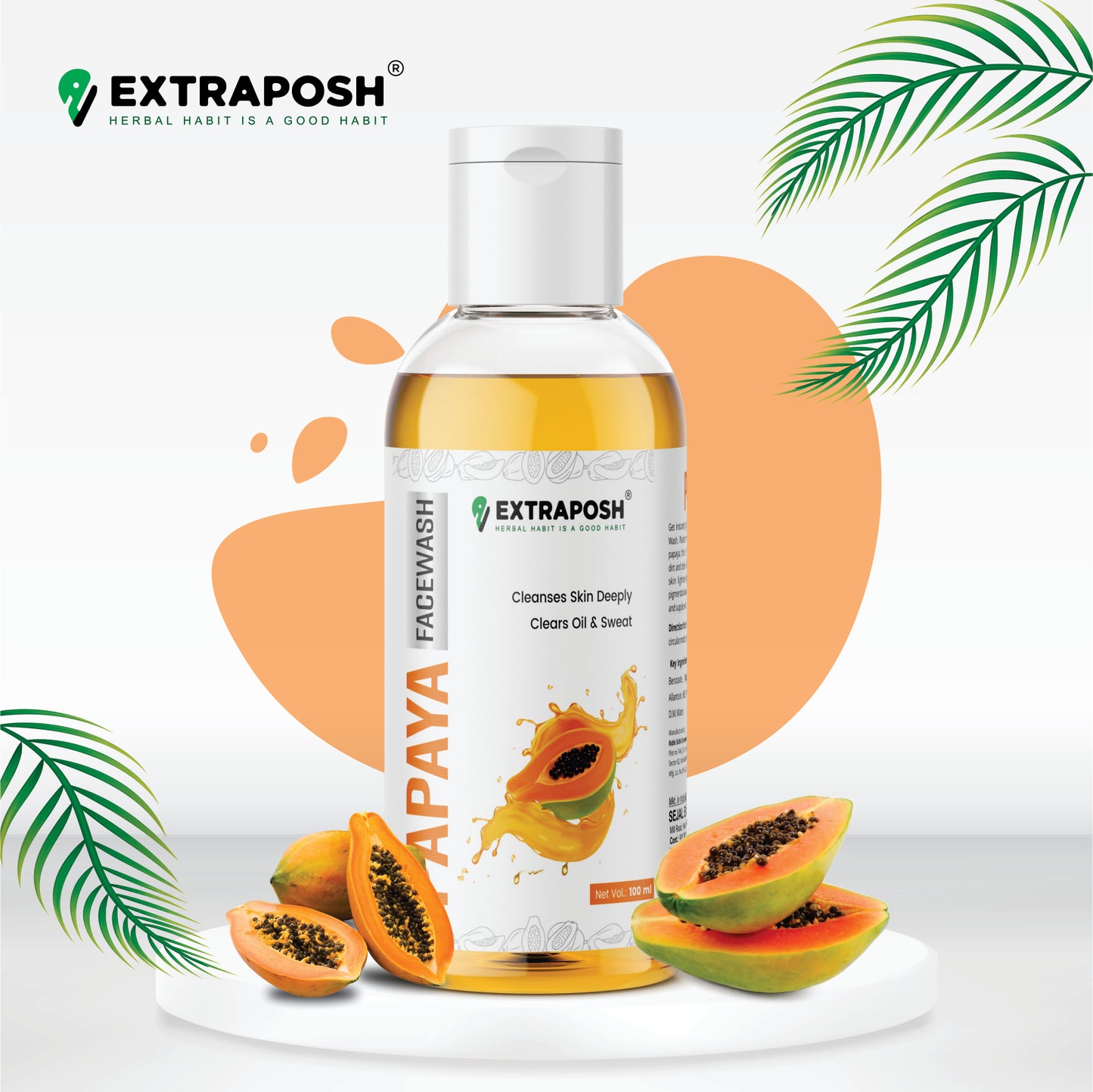 EXTRAPOSH PAPAYA FACE WASH