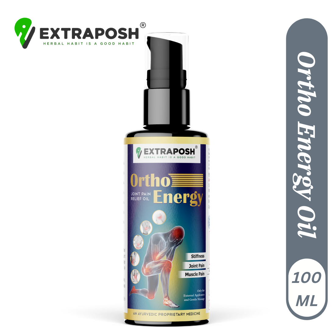 HERBAL MUSCLE PAIN RELIEF ORTHO ENERGY OIL