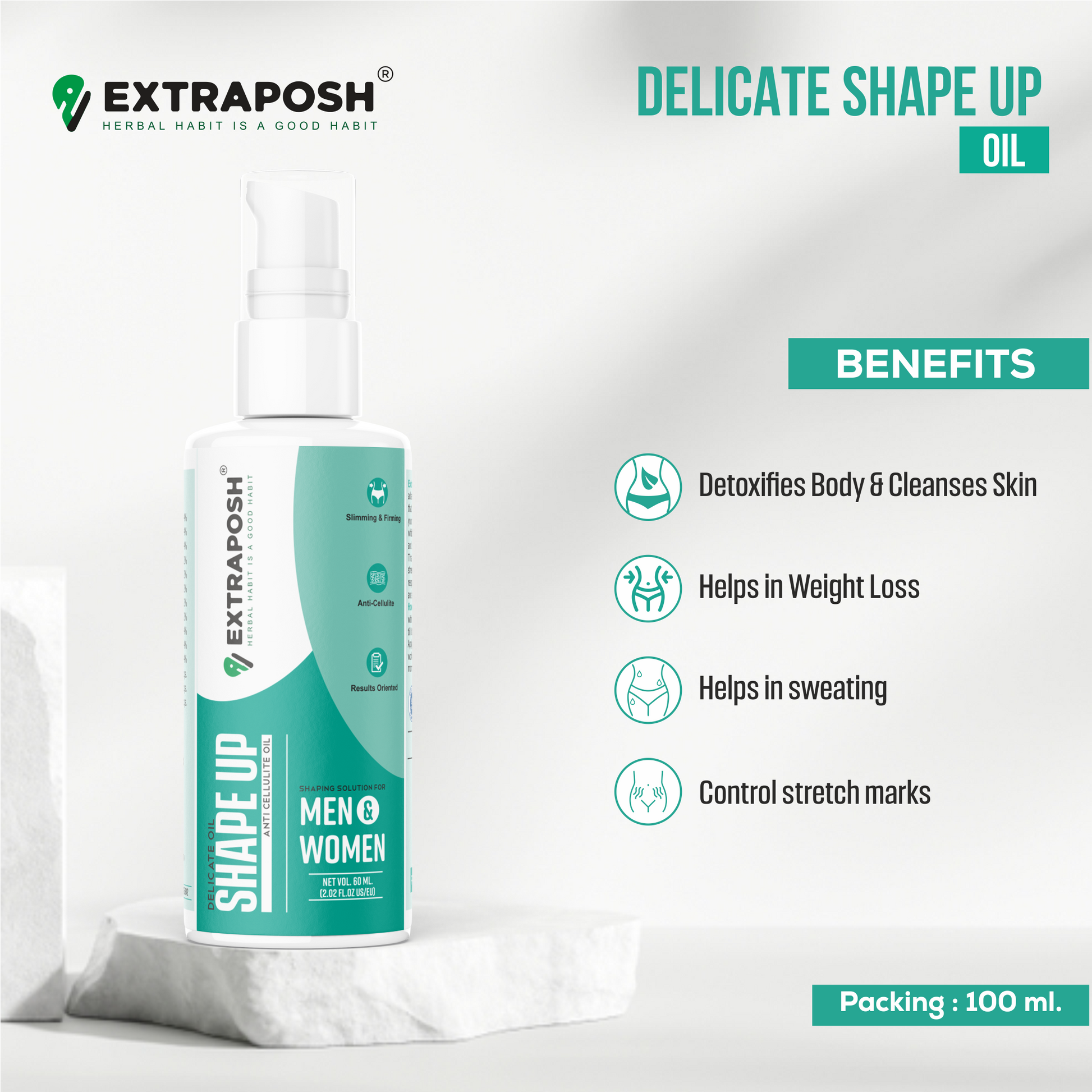 ExtraPosh Delicate Shape Up Hair Oil