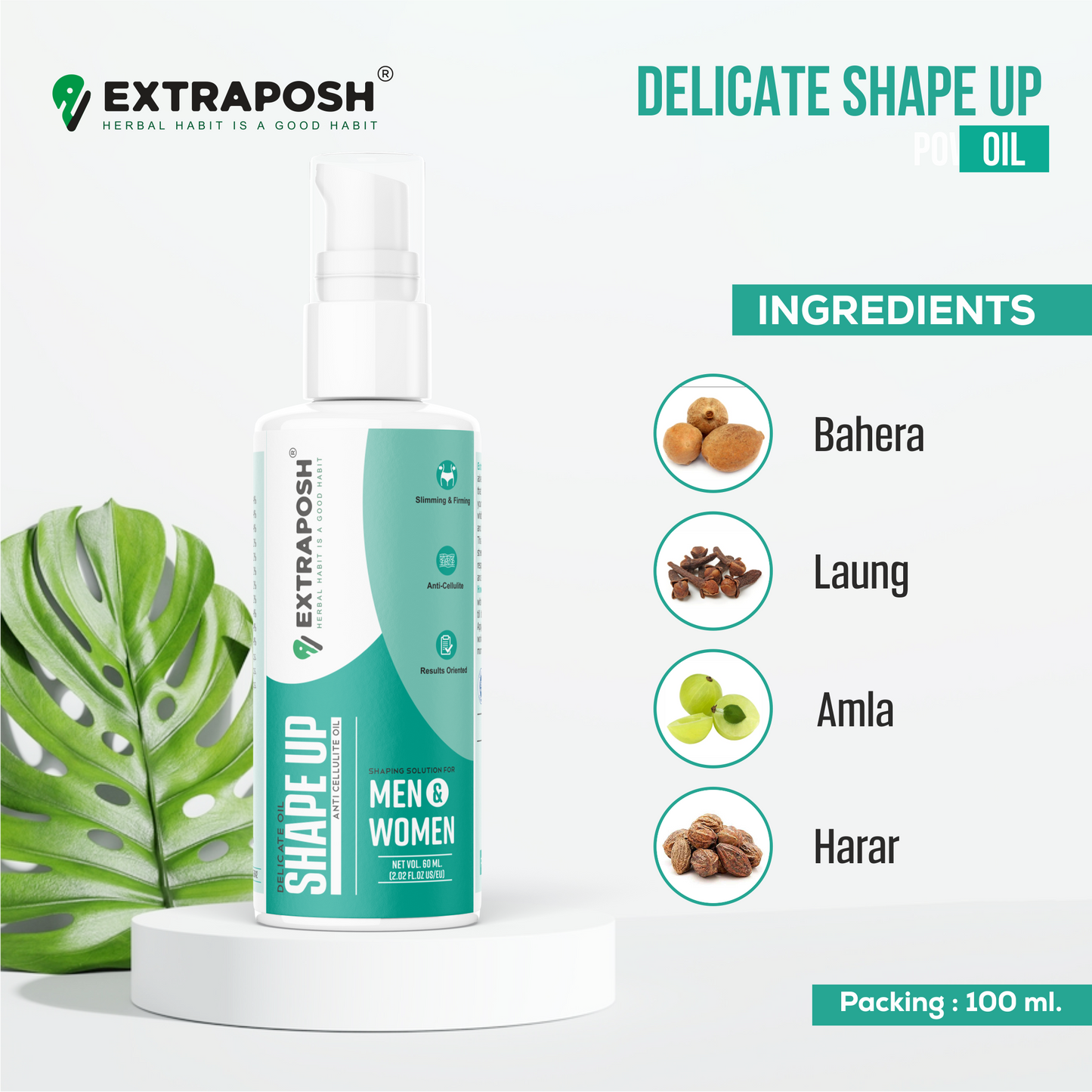 ExtraPosh Delicate Shape Up Hair Oil
